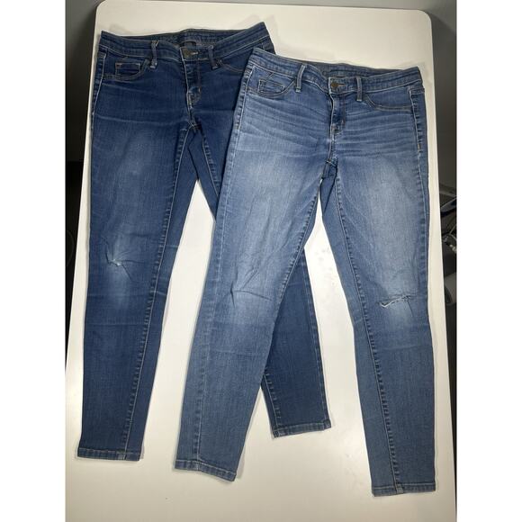 Mossimo Denim - Mossimo Jegging Jeans Women’s 4/27 Blue Mid-Rise Jegging Power Stretch Ultra 2
